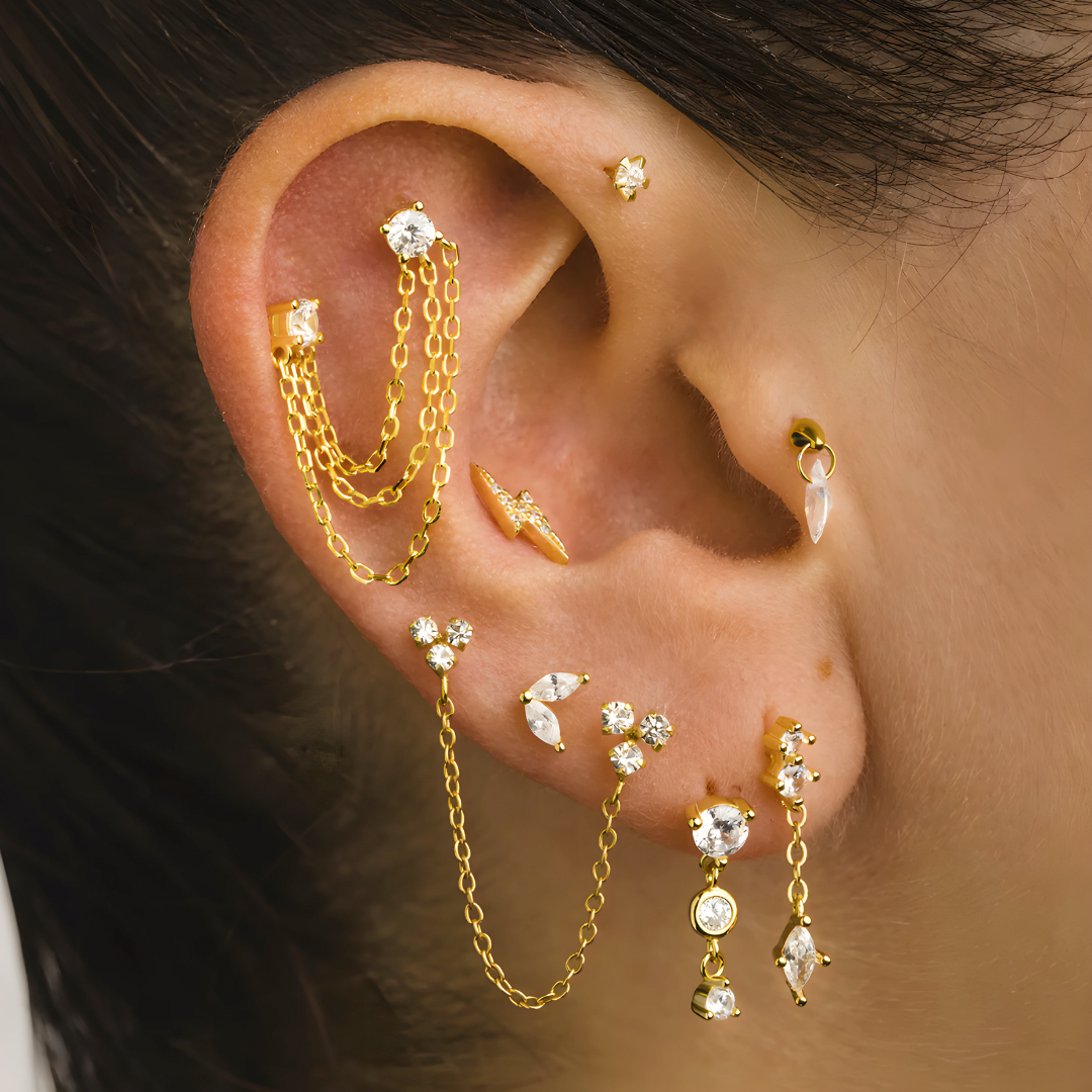 Mini Cloris S925 Earrings