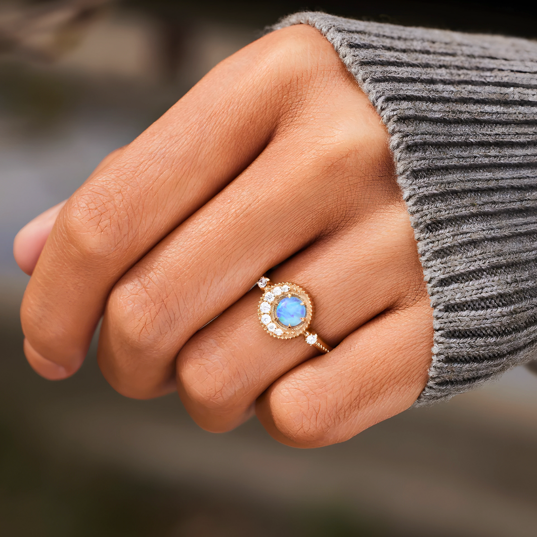 Moonstone Ring