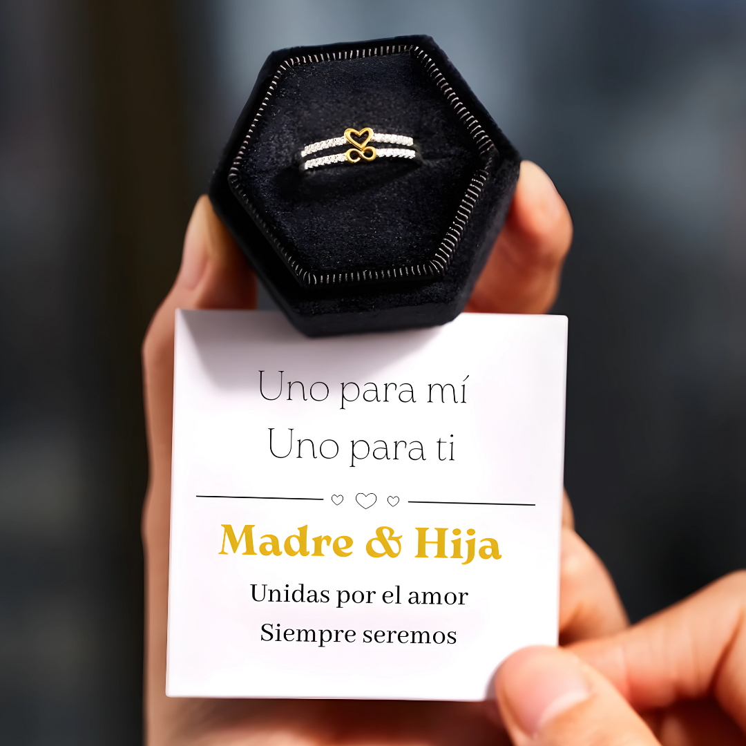 Infinity Love Ring – Mother & Daughter