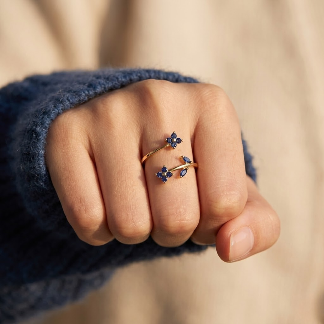 Flora Sapphire Ring