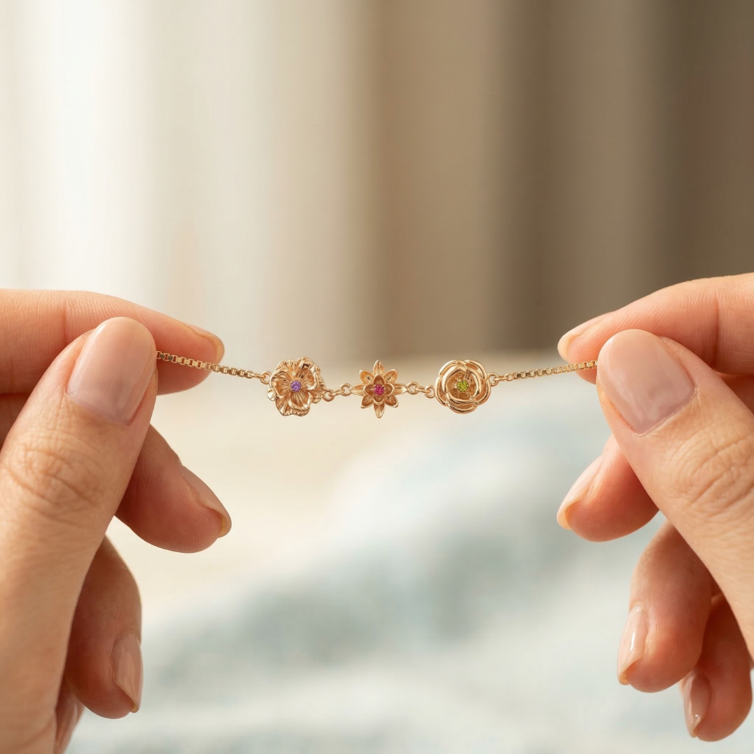Flowers of Life Bracelet - Customizable