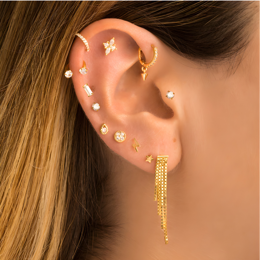 Mini Diana S925 Earrings