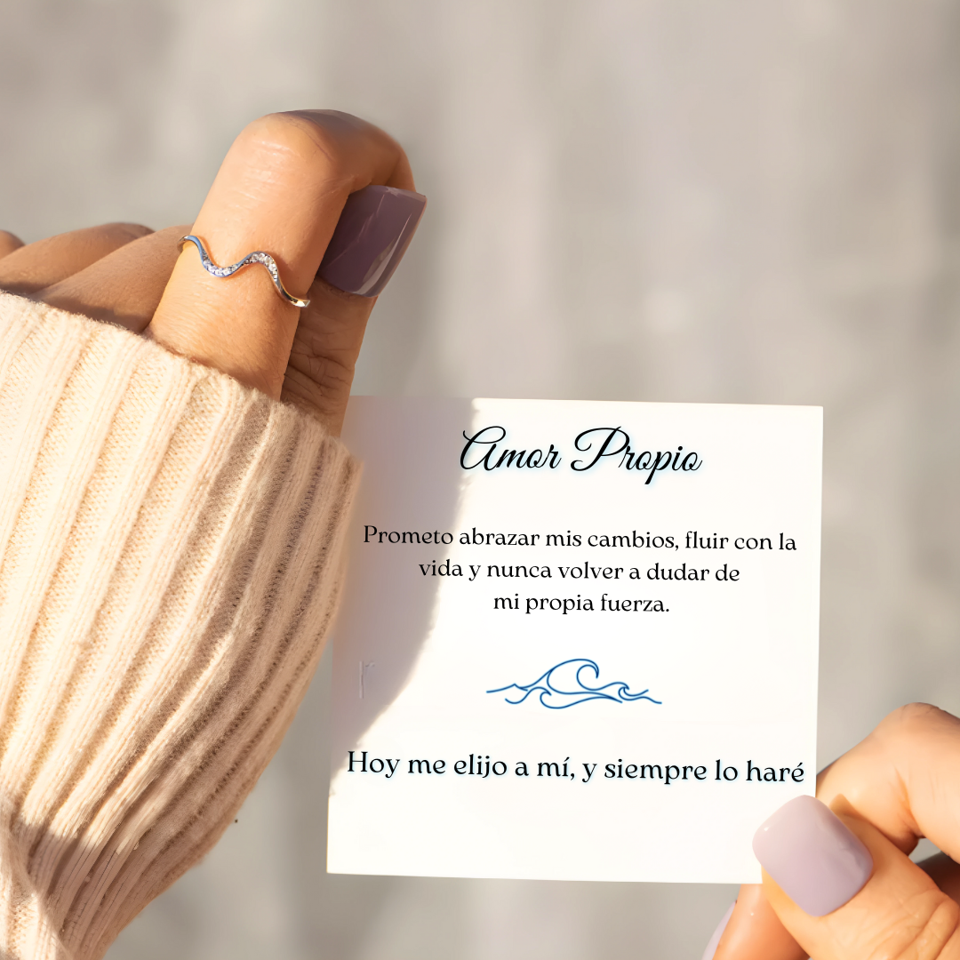 Wave of Life Ring – Self-Love