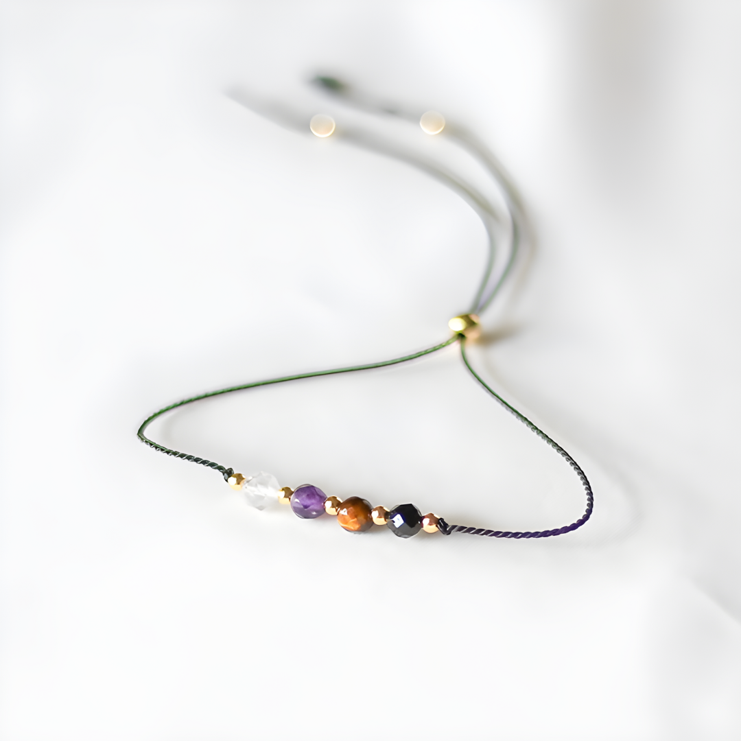 Energetic Protection Bracelet – Natural Stone Amulet