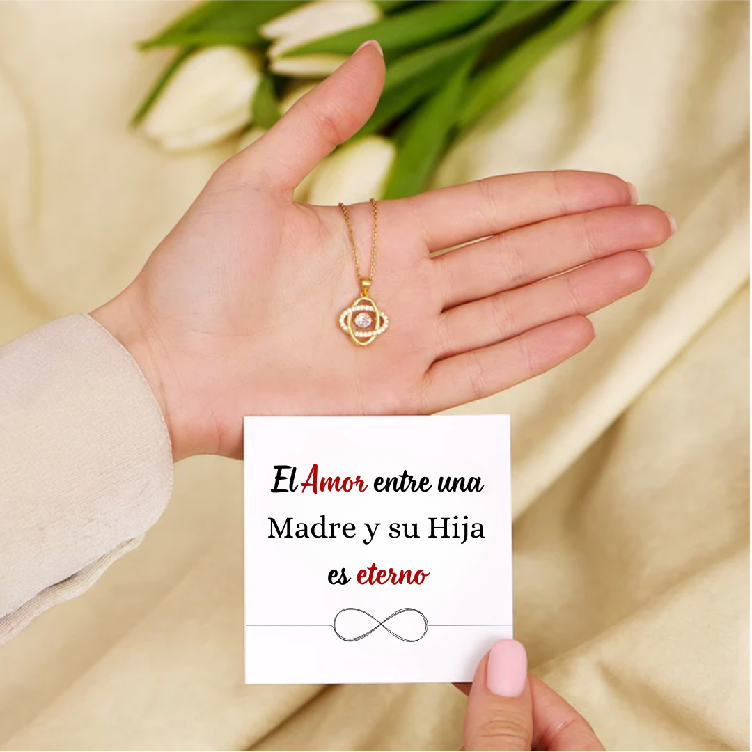 Love Knot Necklace – Mother & Daughter