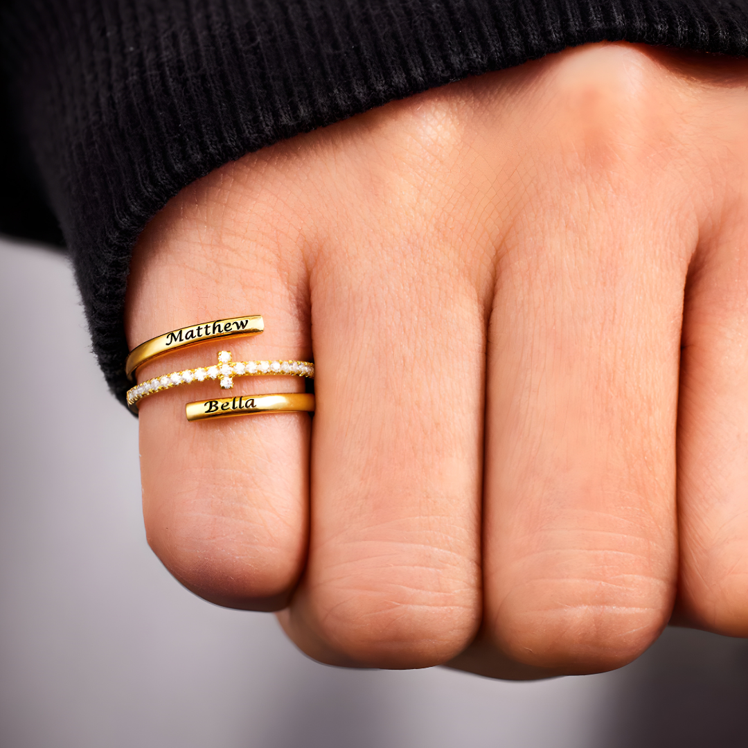 Mom's Blessings Ring