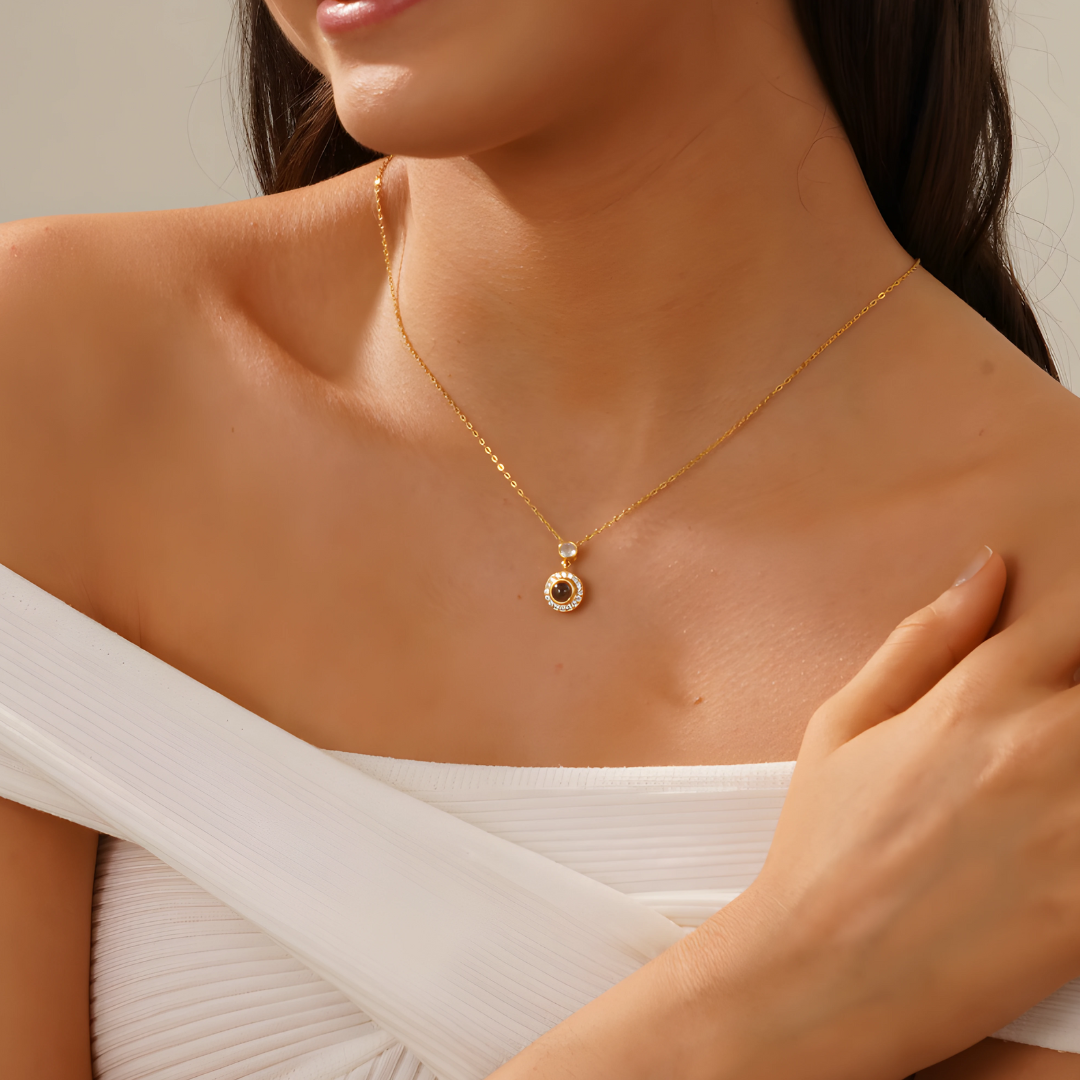 Infinity Keepsake Necklace