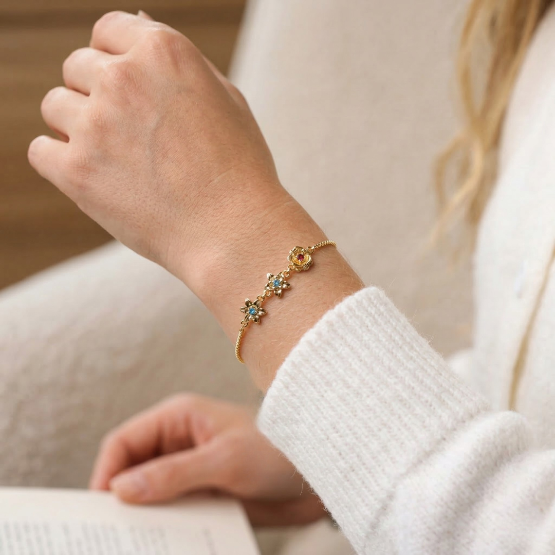 Flowers of Life Bracelet - Customizable