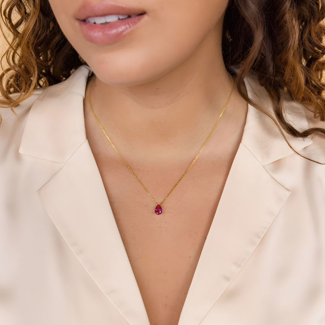 Teardrop of Life Necklace