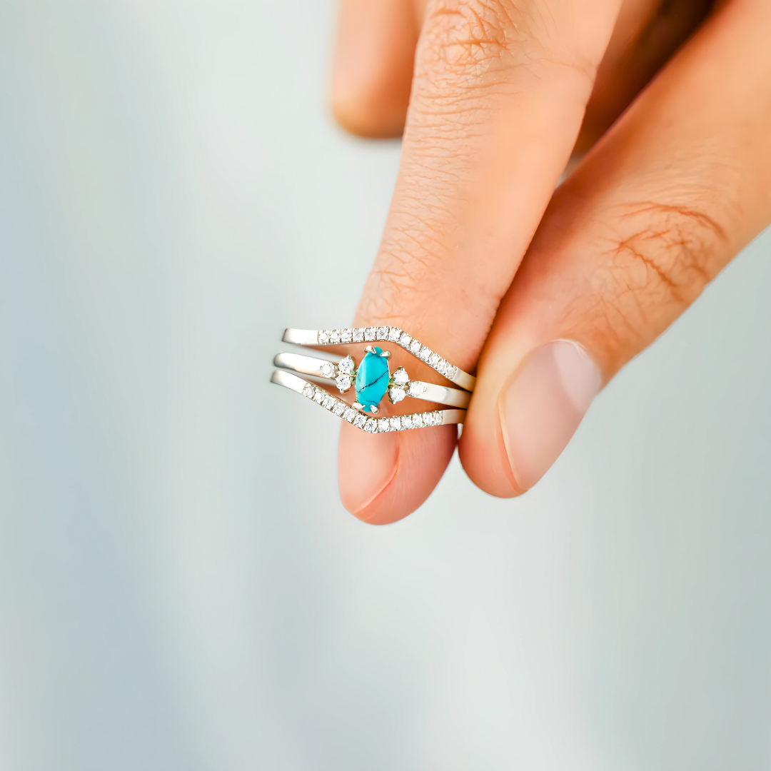 Double Soul Turquoise Set