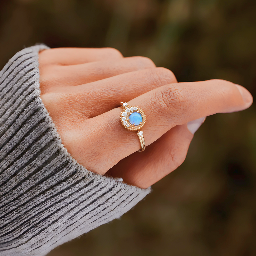 Moonstone Ring
