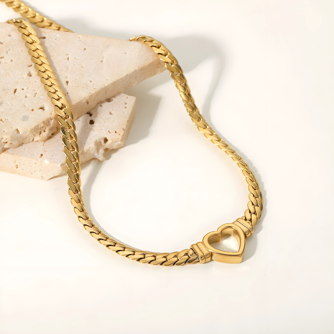 Heart Choker Necklace