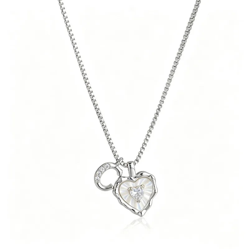 Collar Inicial Corazón