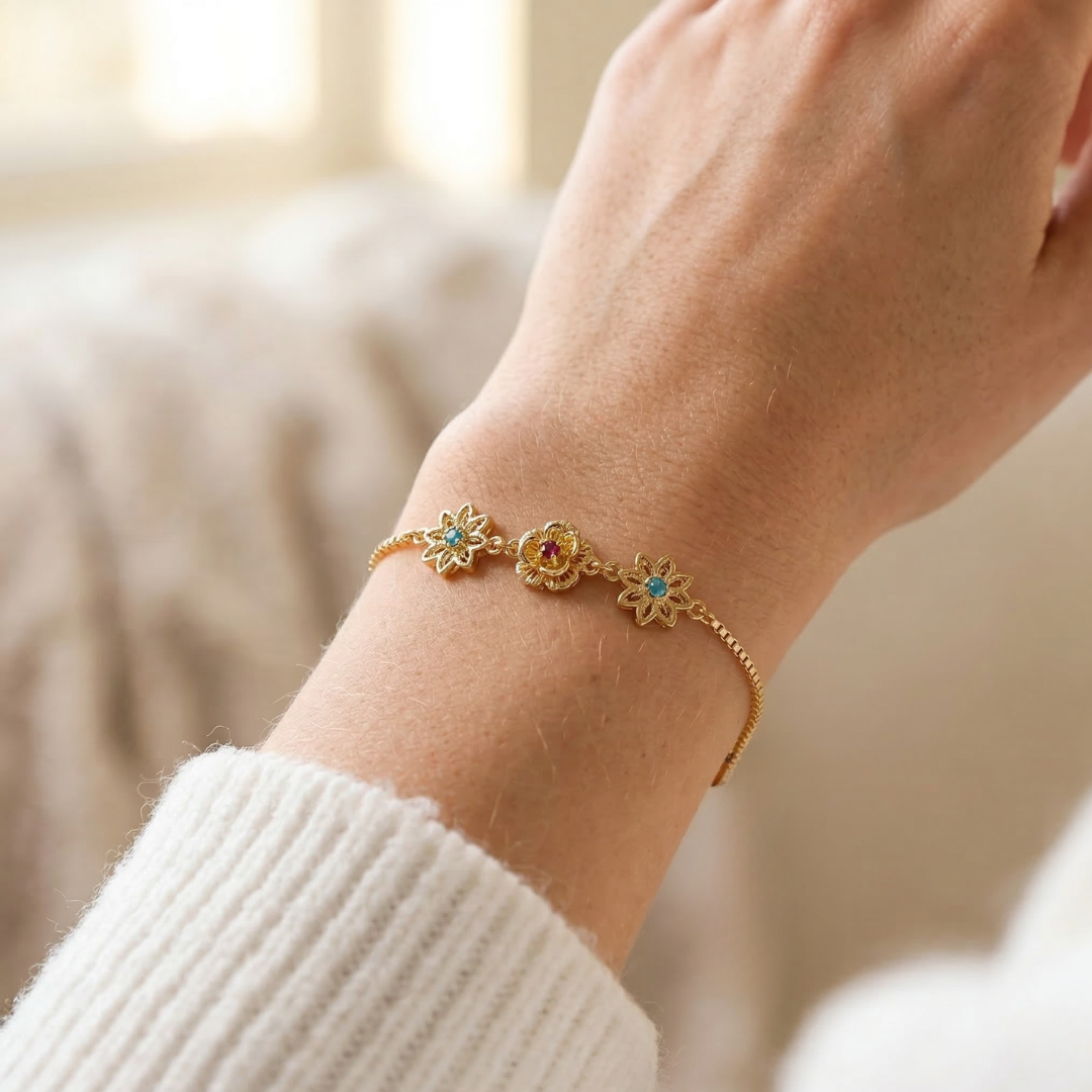 nan - Pulseras de Oro | Valentina Jewels - vista 7