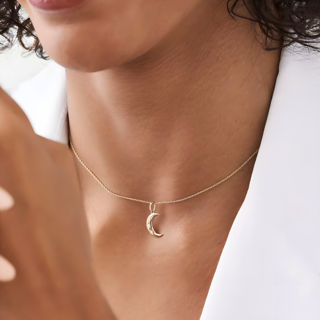 Stellar Moon Necklace