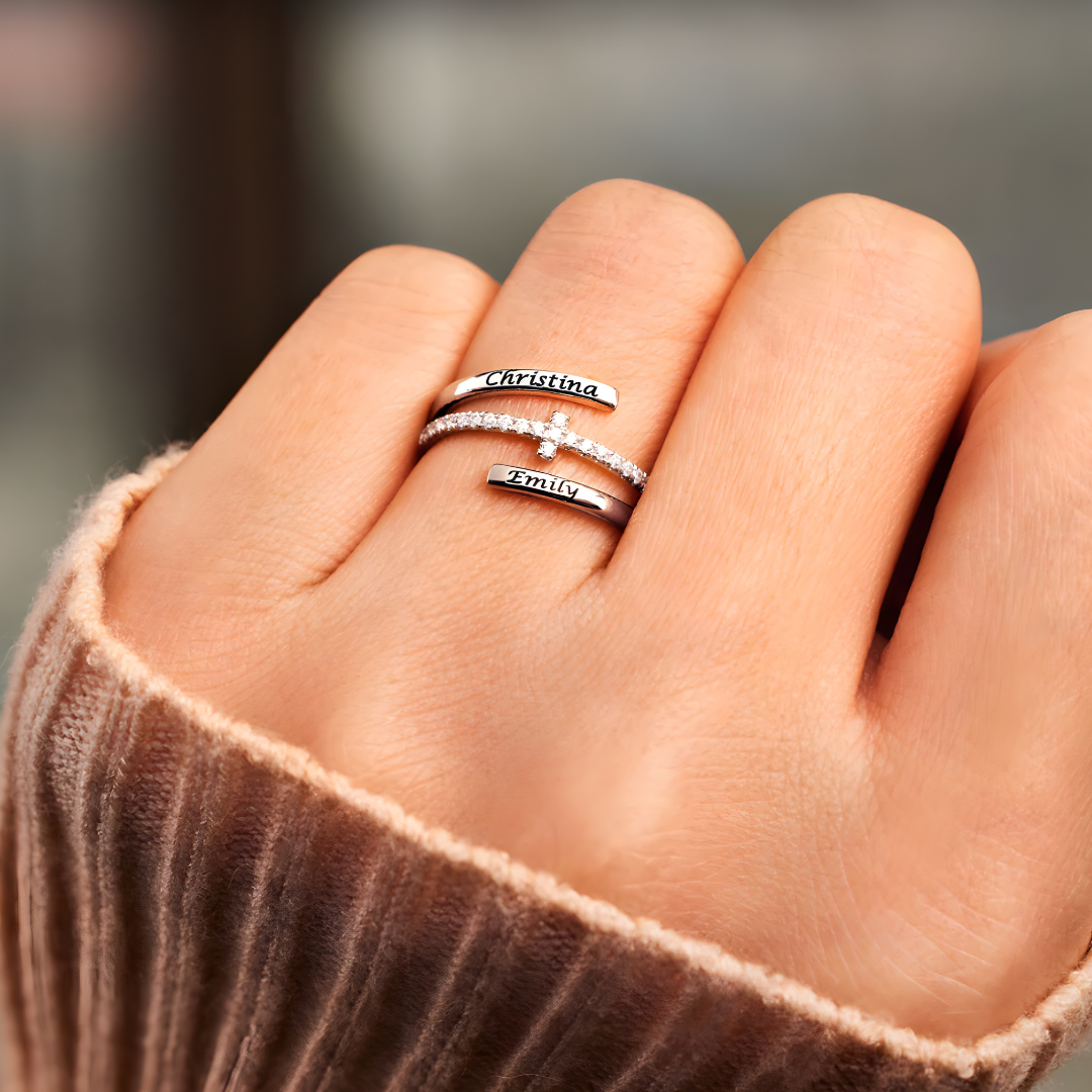 Mom's Blessings Ring