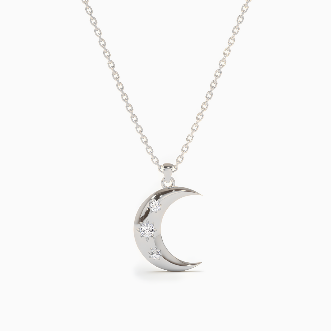 Stellar Moon Necklace