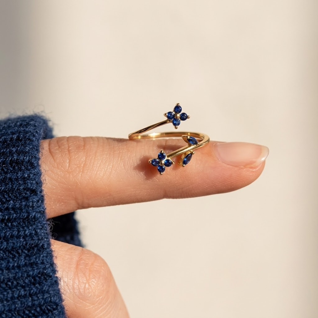 Flora Sapphire Ring