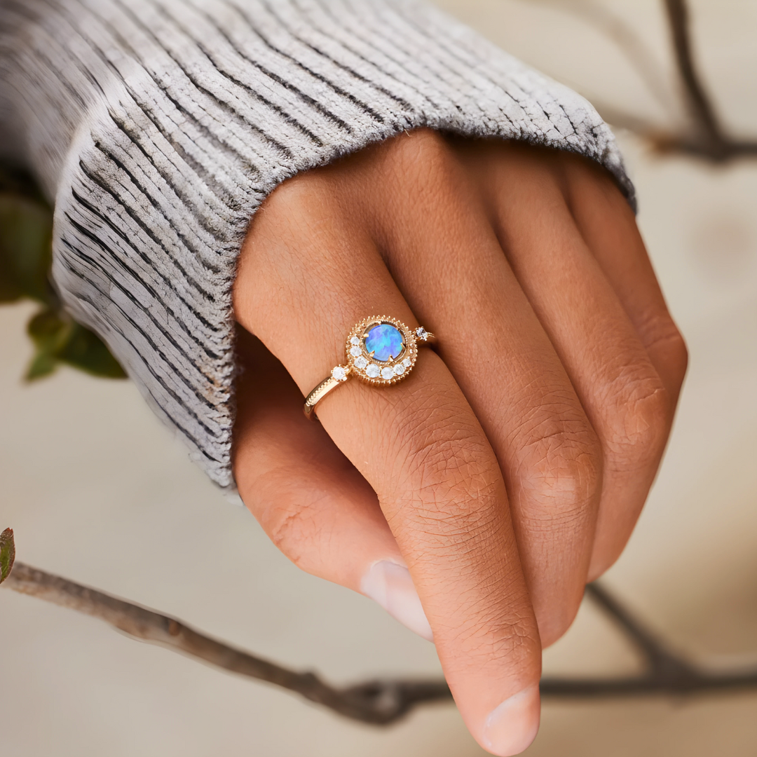 Moonstone Ring