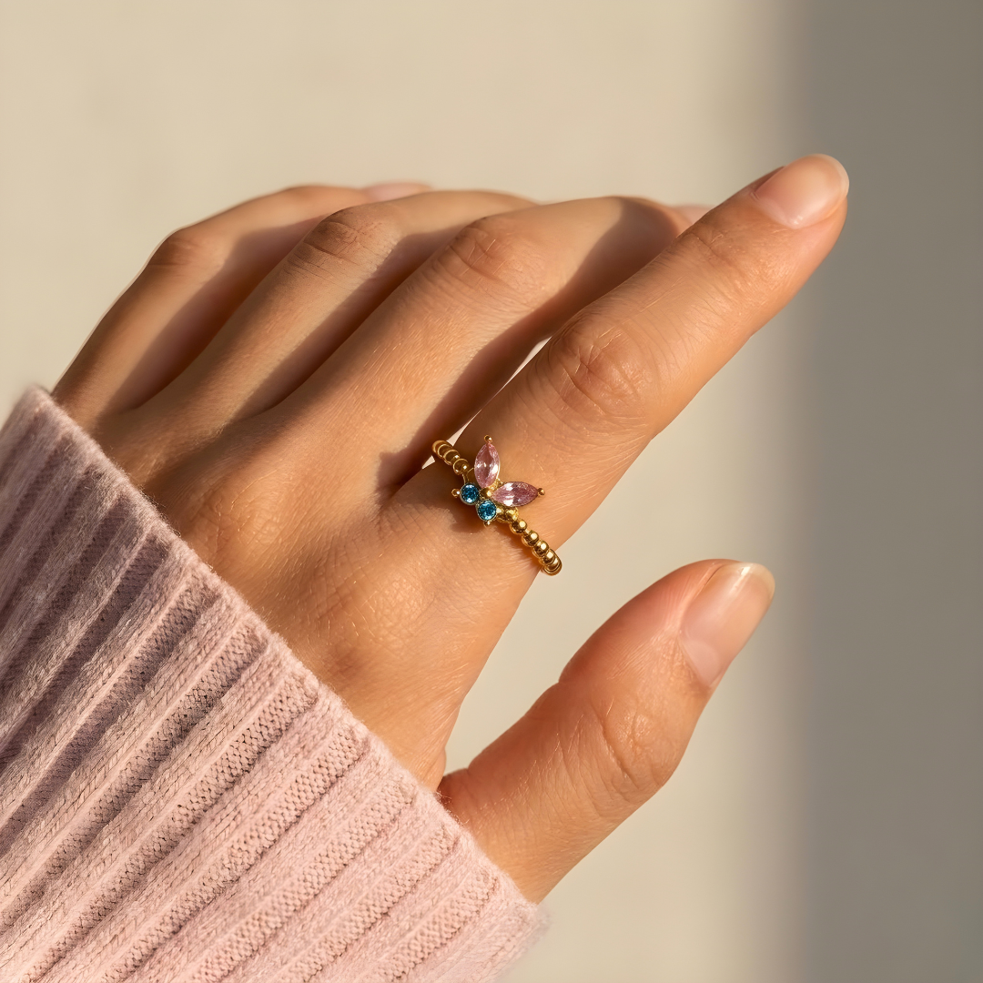 Aura Butterfly Ring