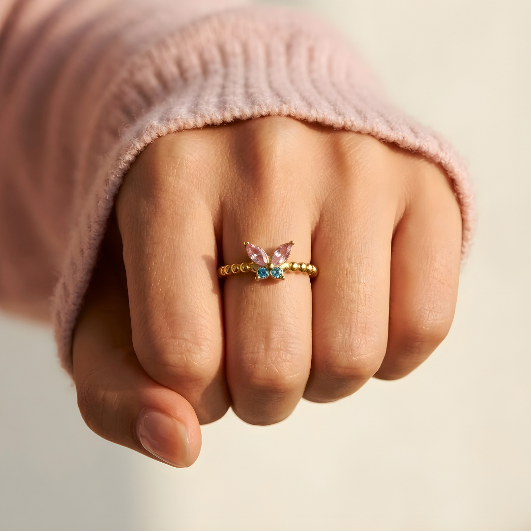Aura Butterfly Ring