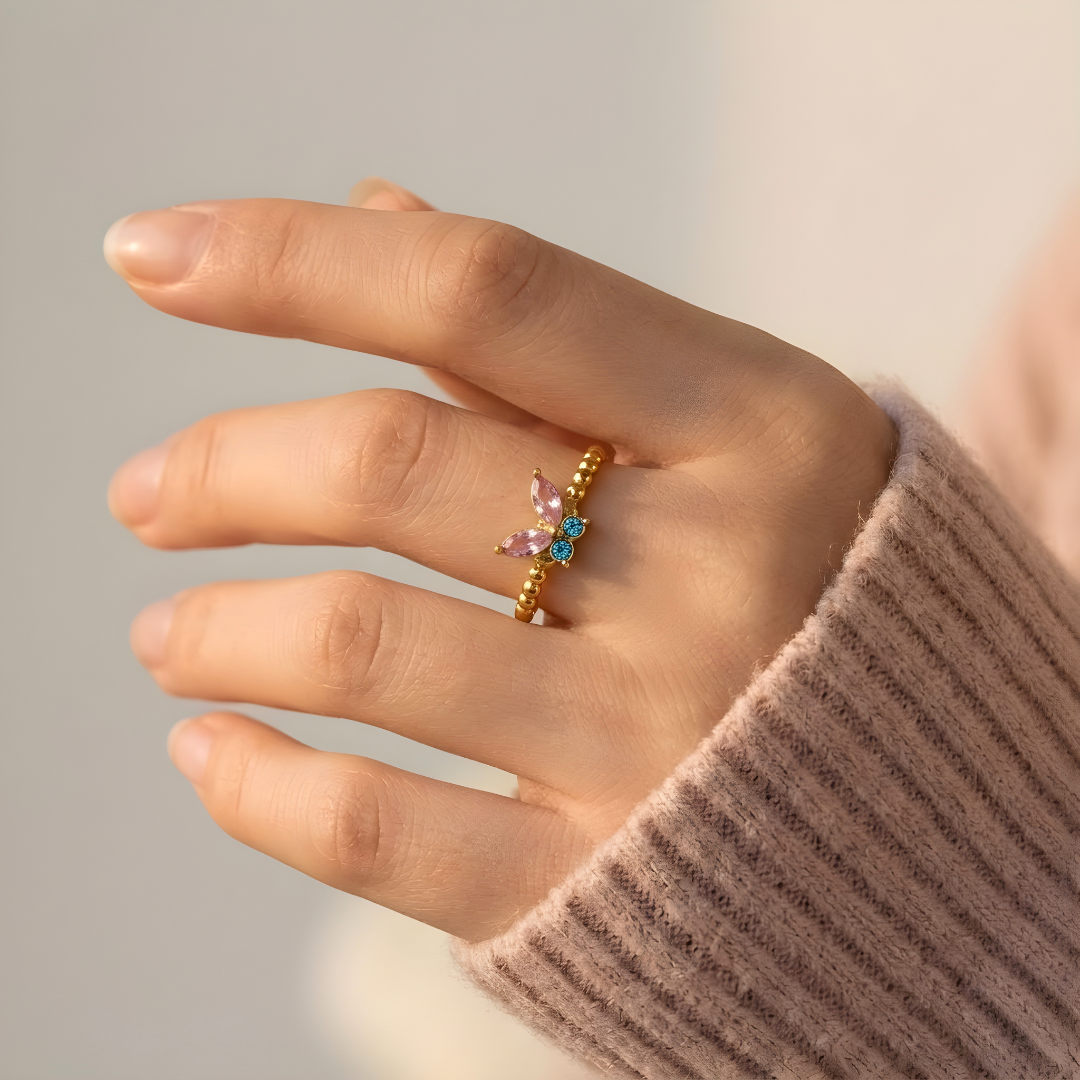 Aura Butterfly Ring