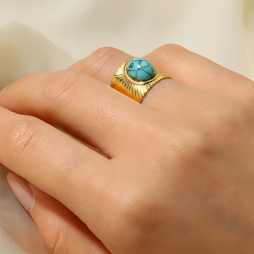 Amulet Ring – Turquoise