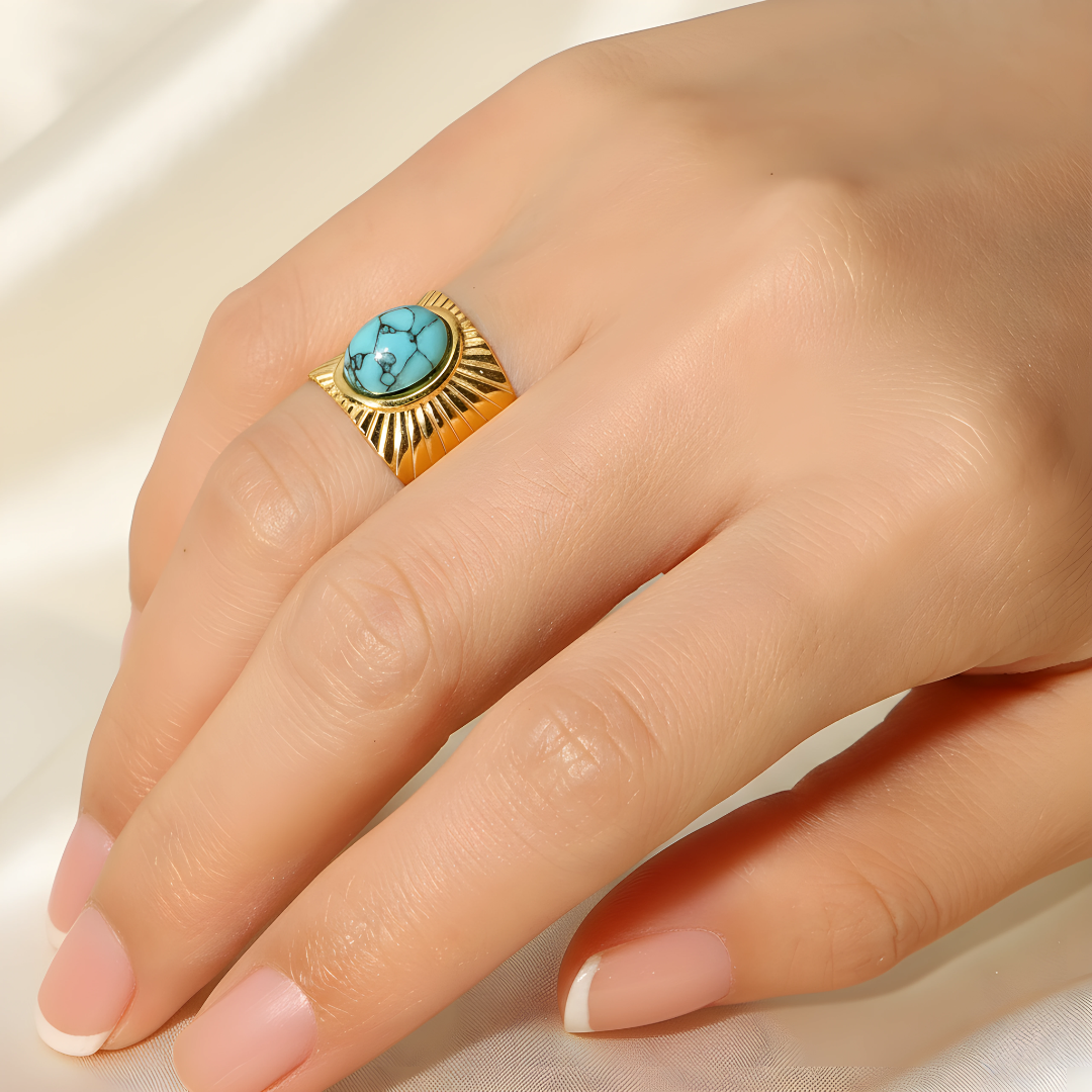 Amulet Ring – Turquoise