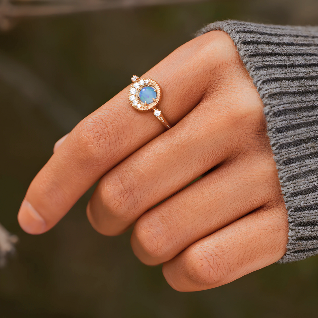 Moonstone Ring