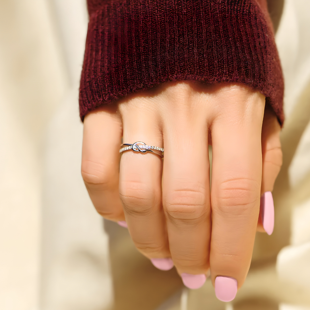 Heart Knot Ring
