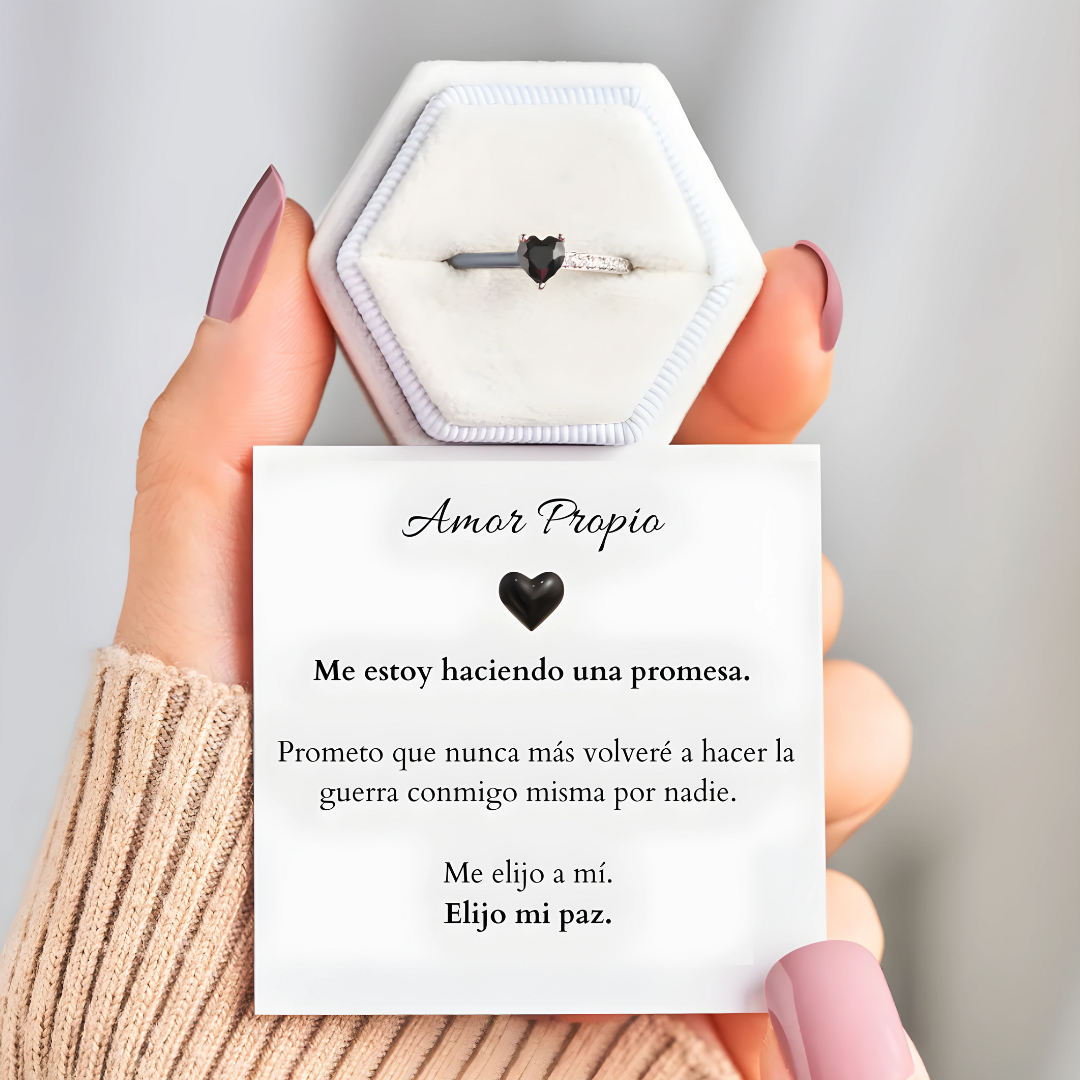 Anillo Amor Propio – Elijo mi paz