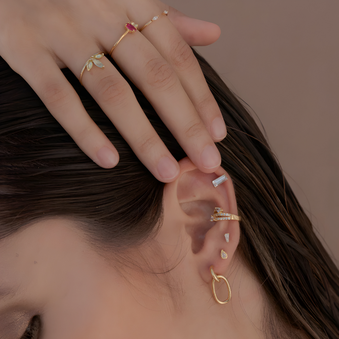 Mini Galatea Earrings