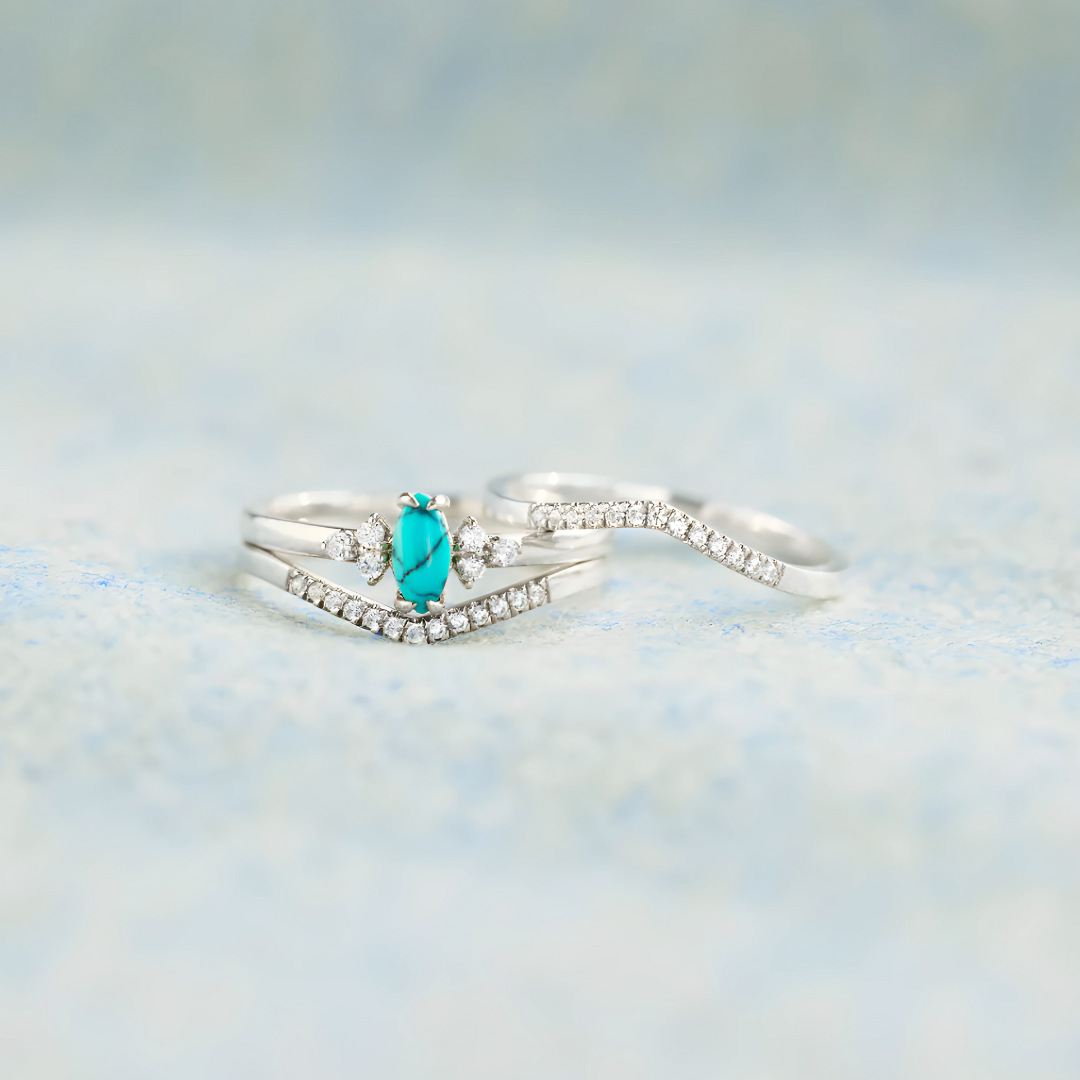 Double Soul Turquoise Set