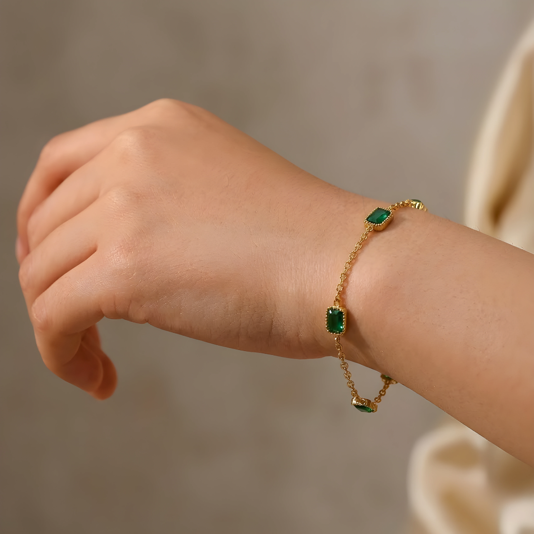 Emerald Bracelet