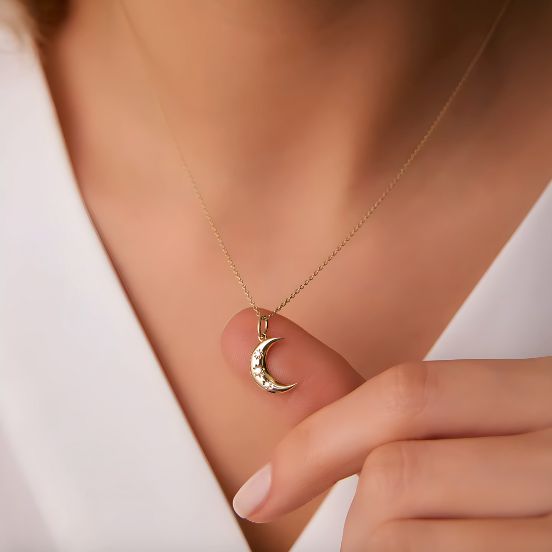 Stellar Moon Necklace