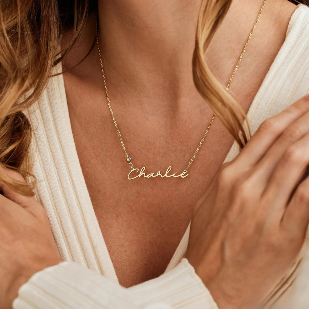 Necklace Your Name, Your Light