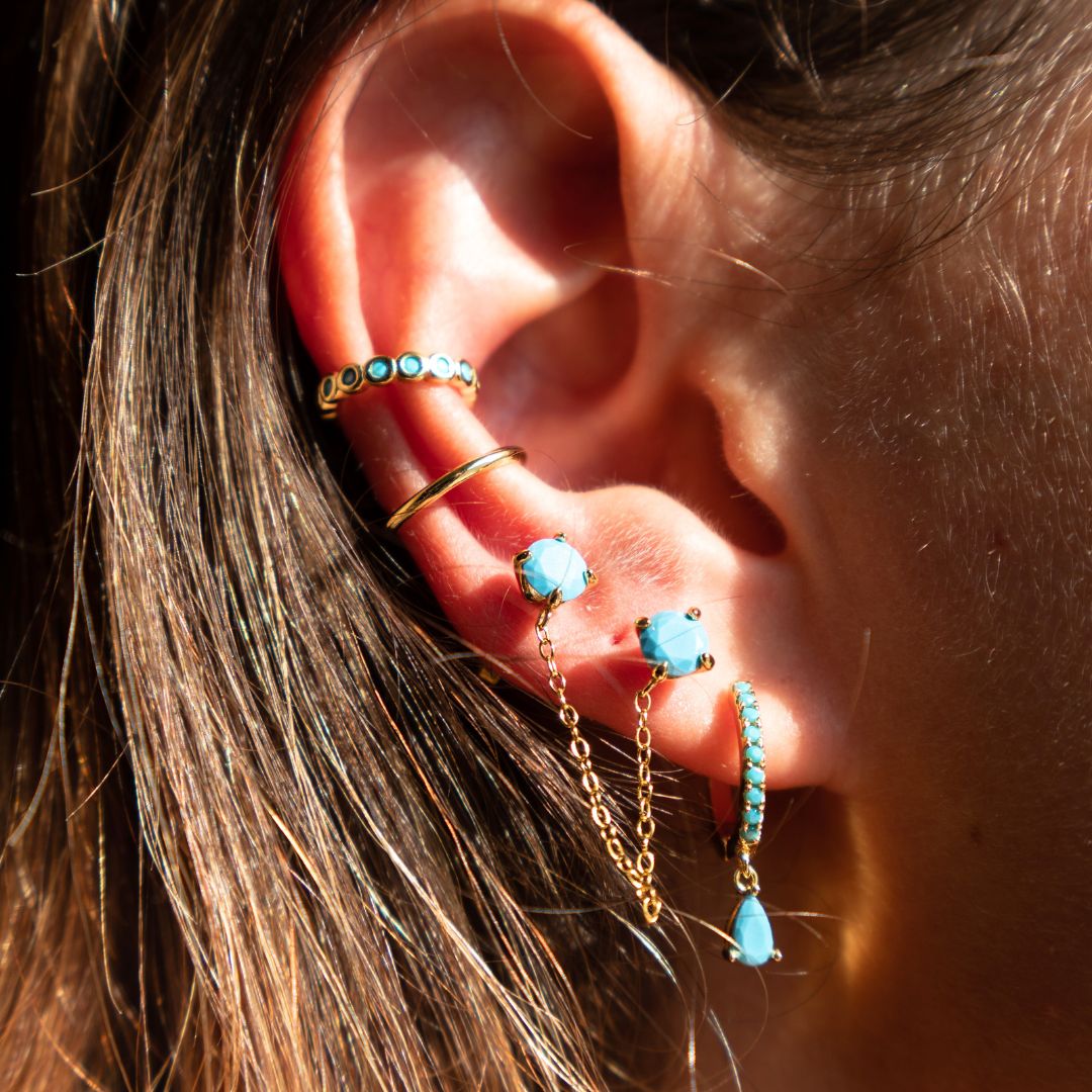 Earring Set Blu