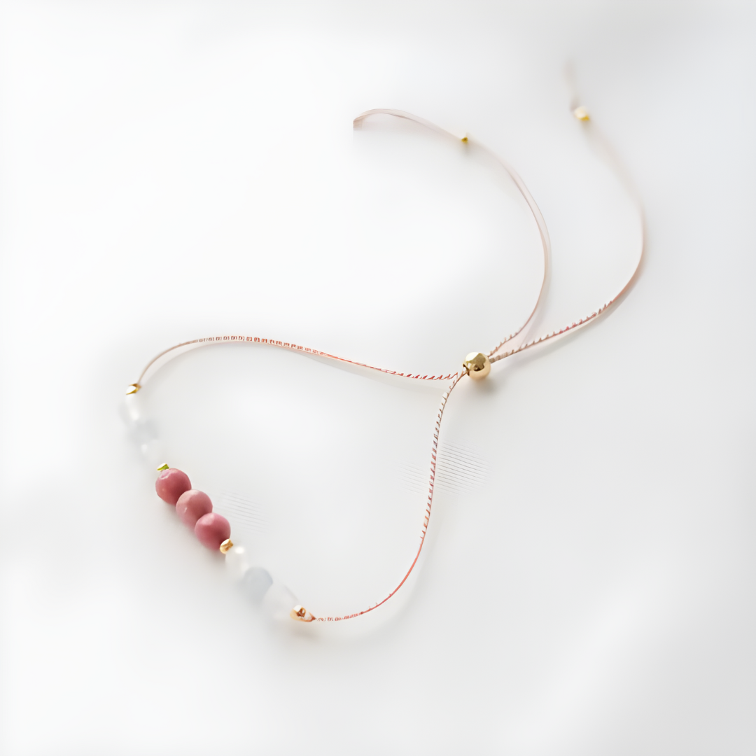 Pulsera de Piedras Naturales – Amor Propio y Energía Positiva