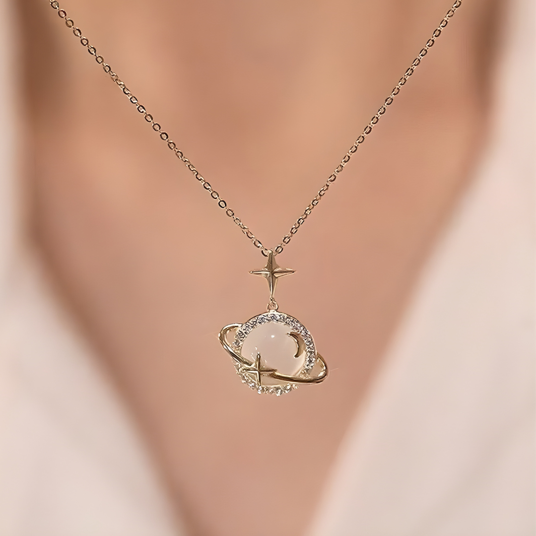 Planet Necklace - Love and Friendship