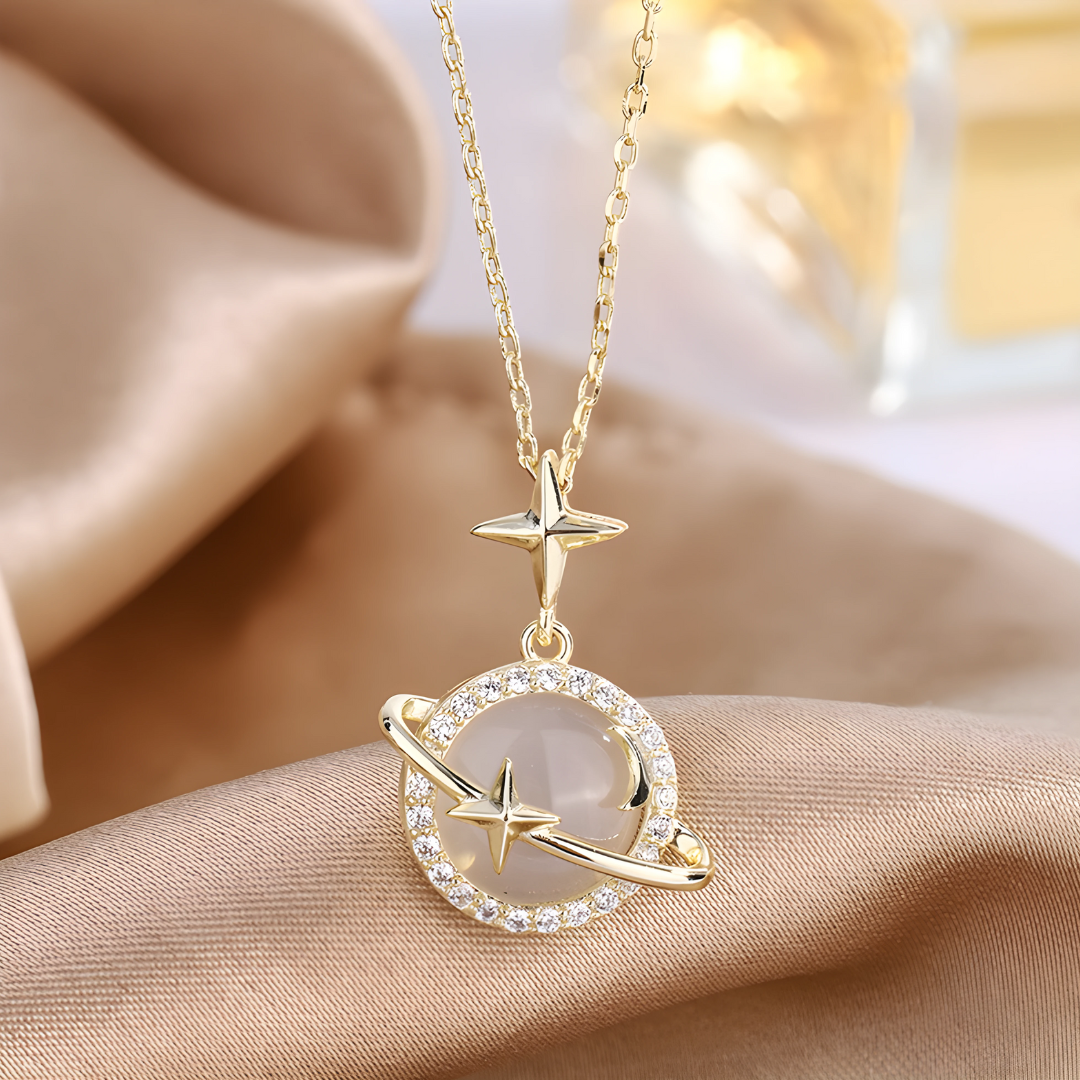 Planet Necklace - Love and Friendship