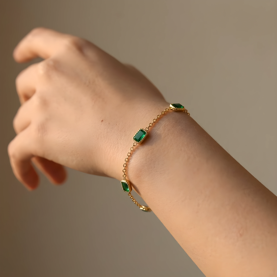 Emerald Bracelet