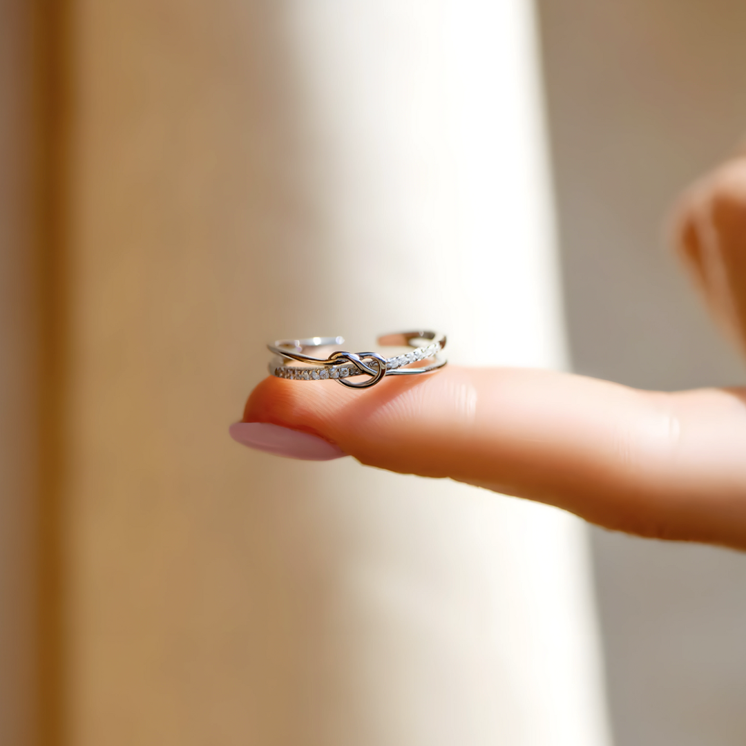 Heart Knot Ring