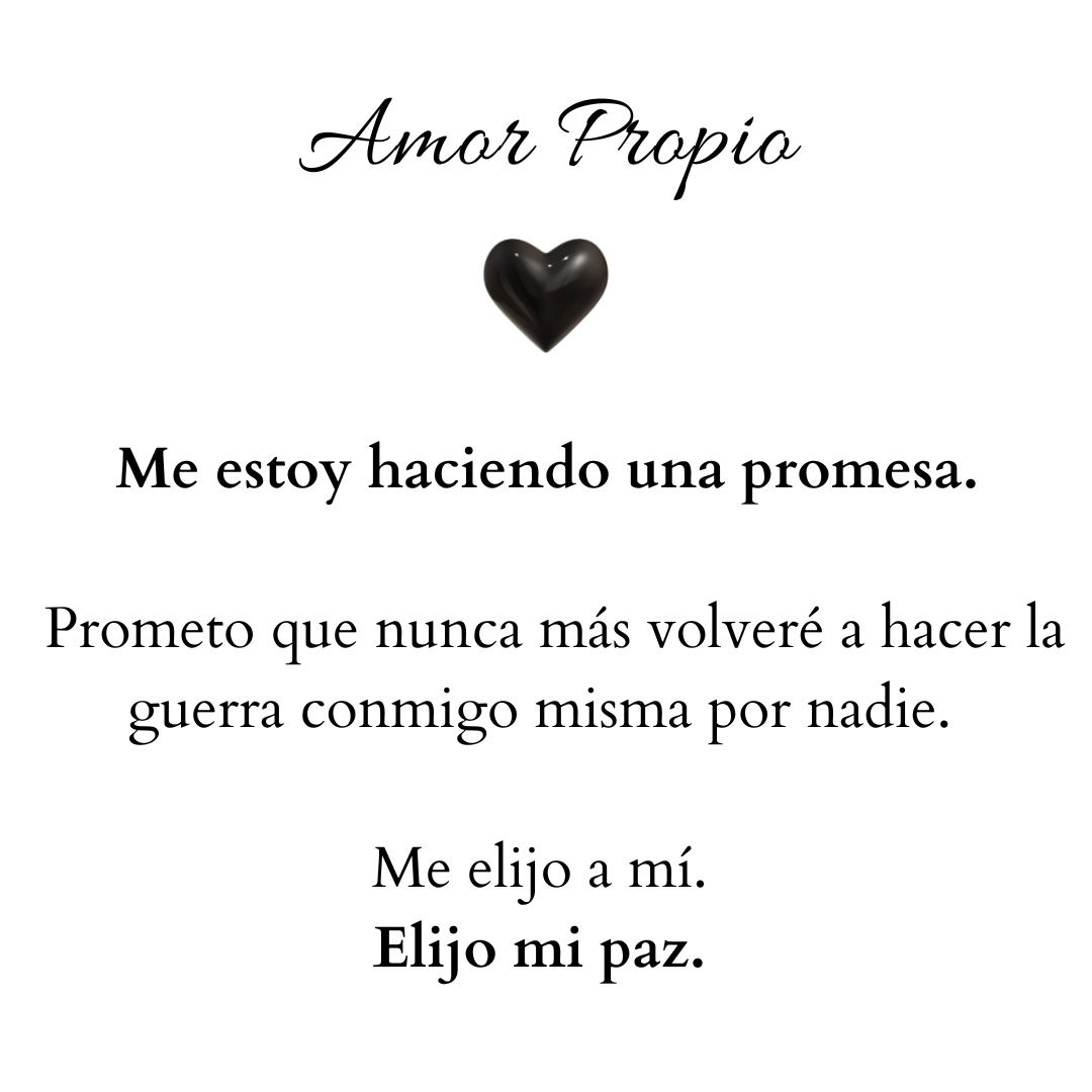 Anillo Amor Propio – Elijo mi paz