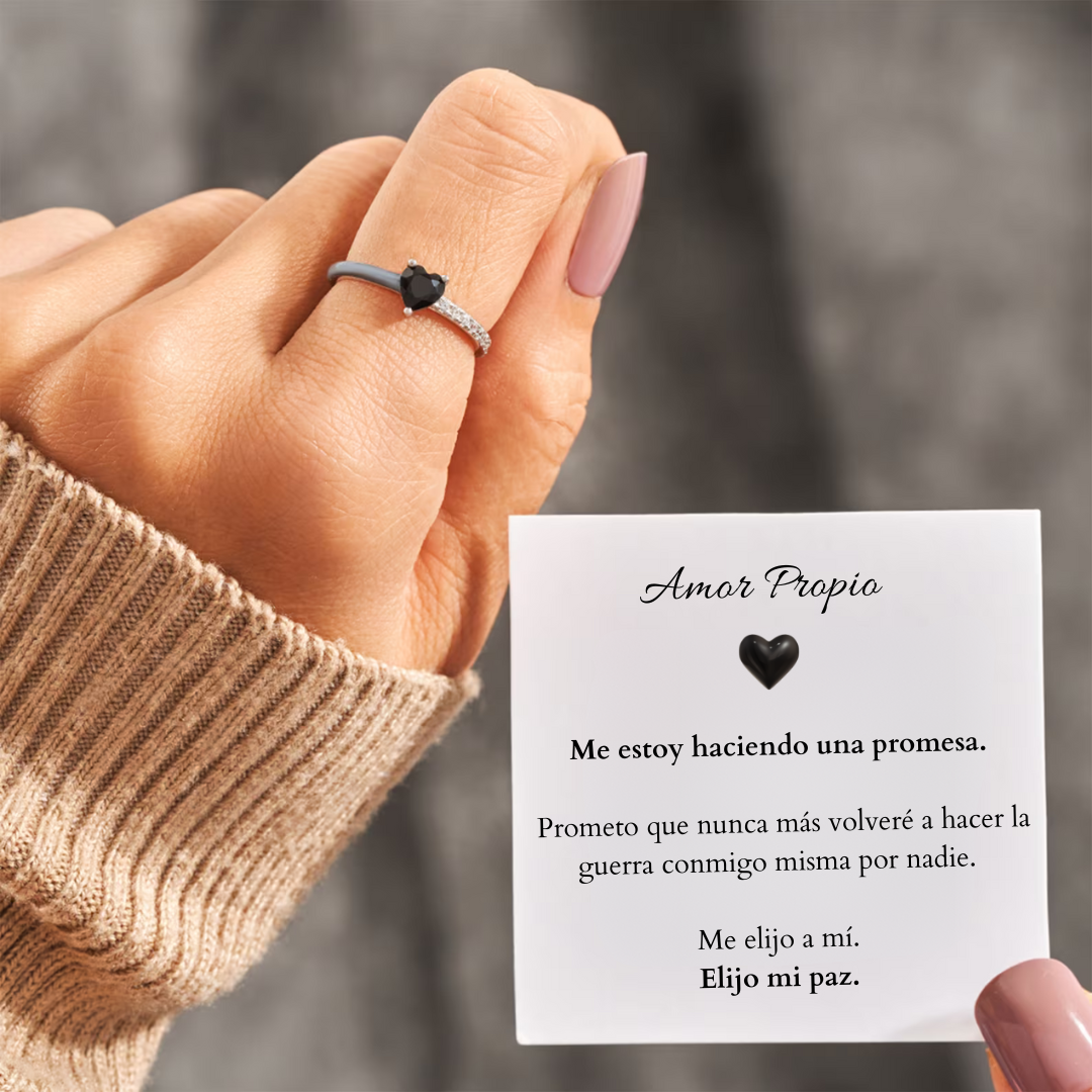 Anillo Amor Propio – Elijo mi paz