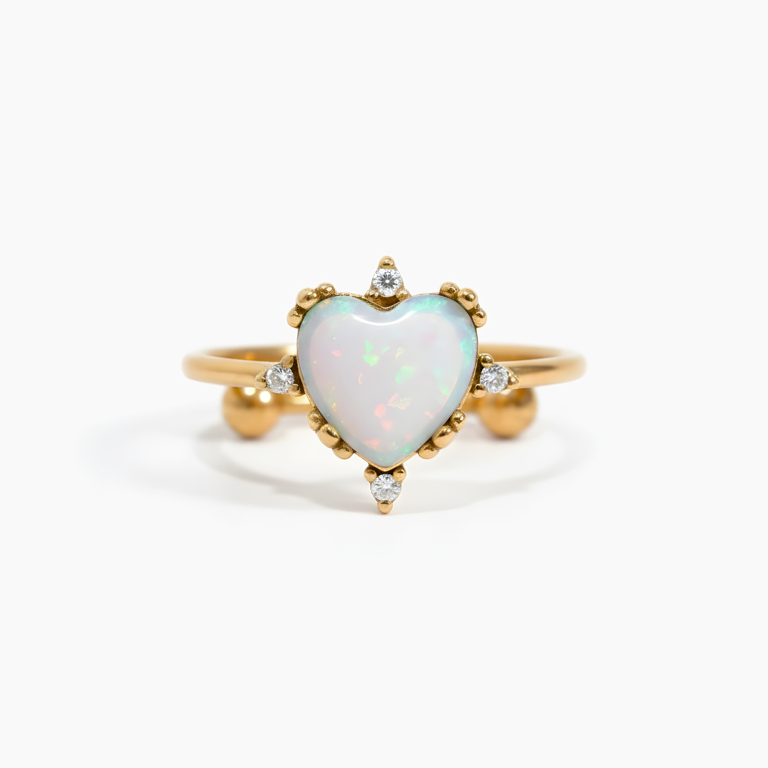Opal Talisman Ring