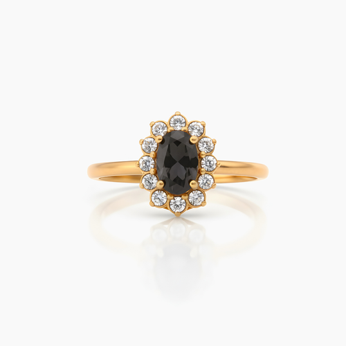 Anillo Flora Lumina - Anillos de Oro | Valentina Jewels