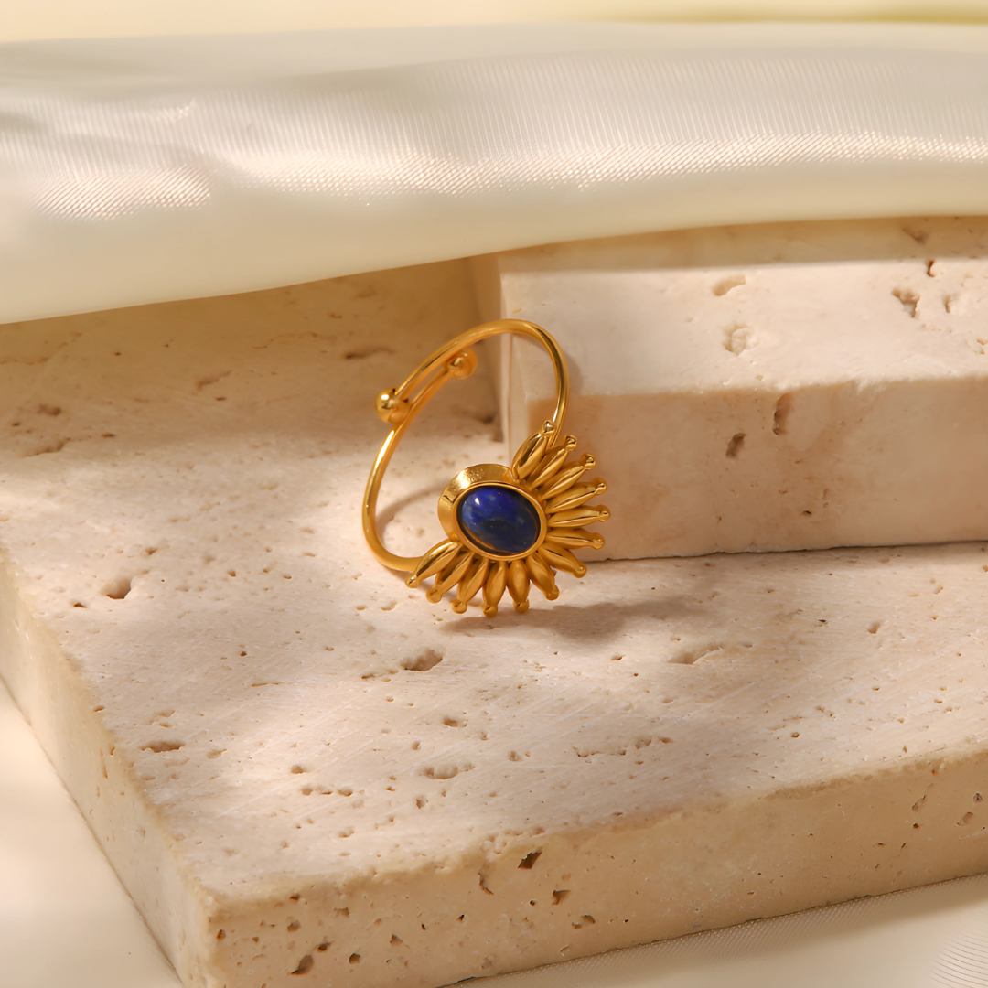 Lapis Lazuli Talisman Ring