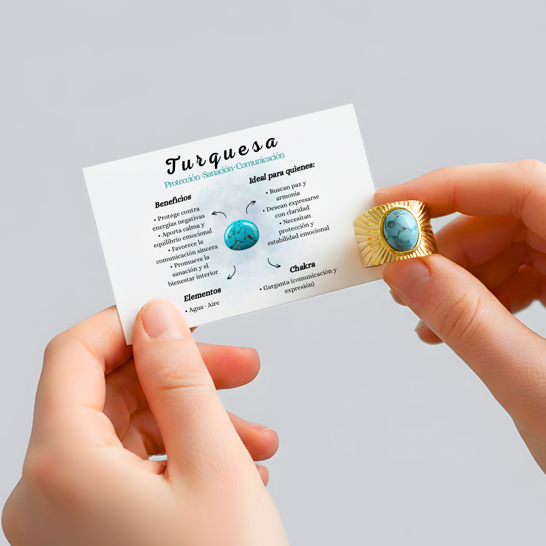 Amulet Ring – Turquoise