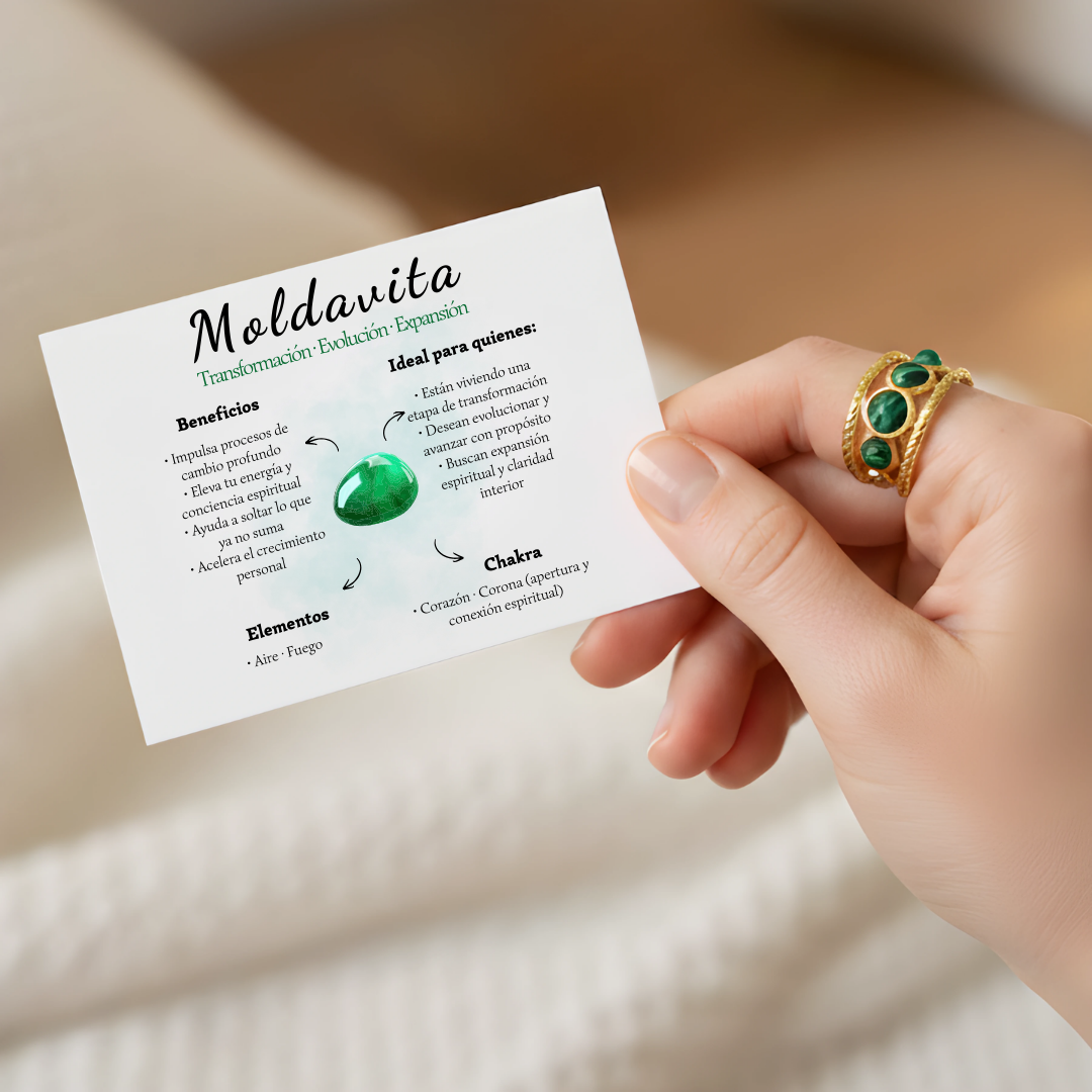 Amulet Ring – Moldavite