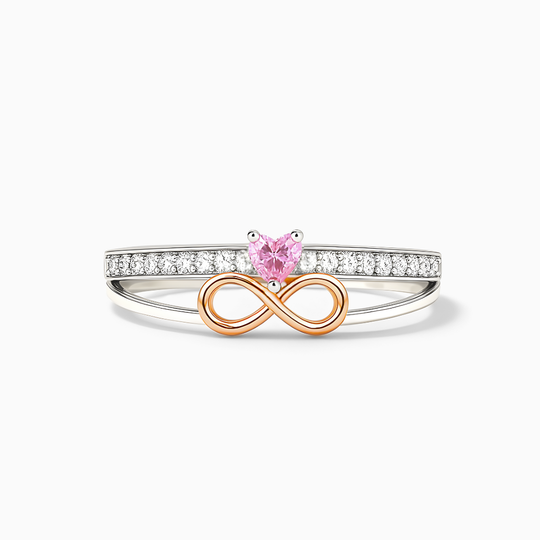 Eternal Infinity Ring – Mother & Daughter